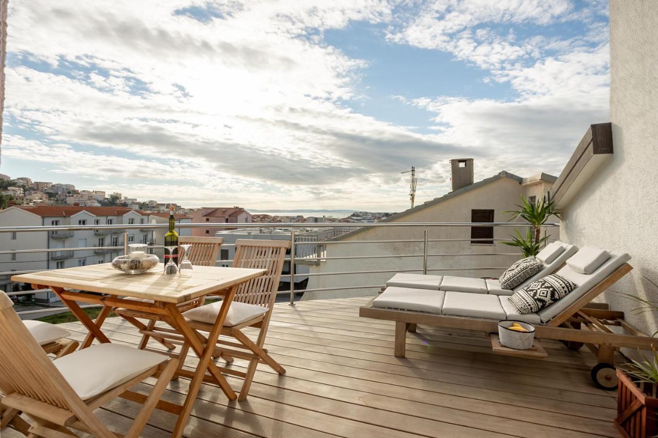 Apartman Aqua Подстрана Екстер'єр фото